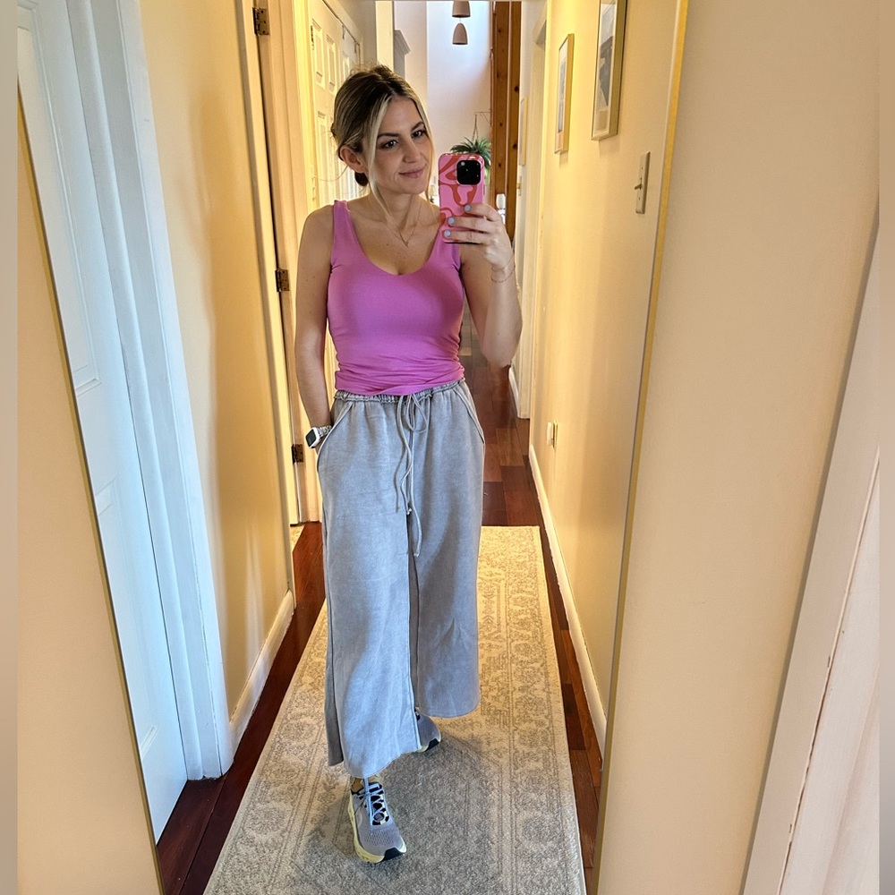 Zenana Outfitters Pink Tank Top